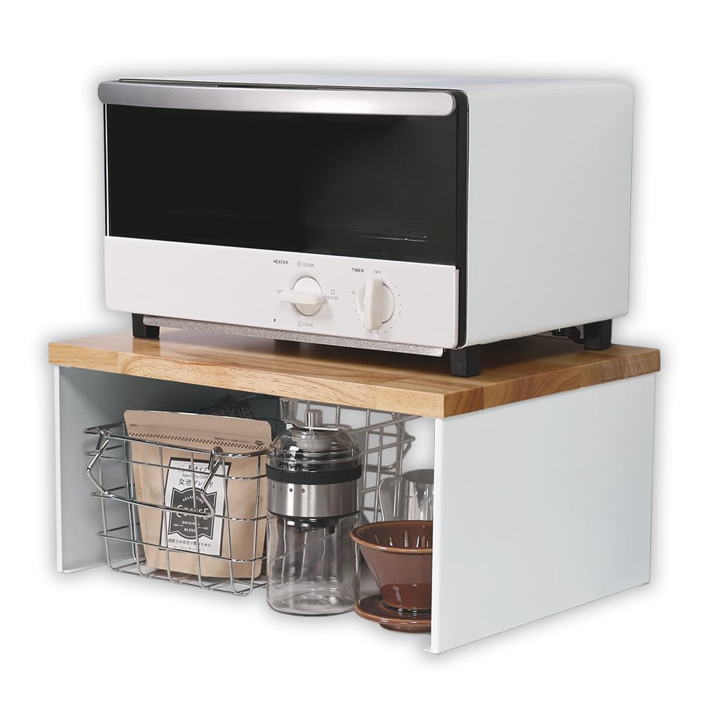 Endo Works Toaster Made In Kitchen Natural Kitchen Living Room Condiment Storage Made In Rack, White, Tsubame-Sanjo, Japan, Multi-Rack, Rack, Wood,