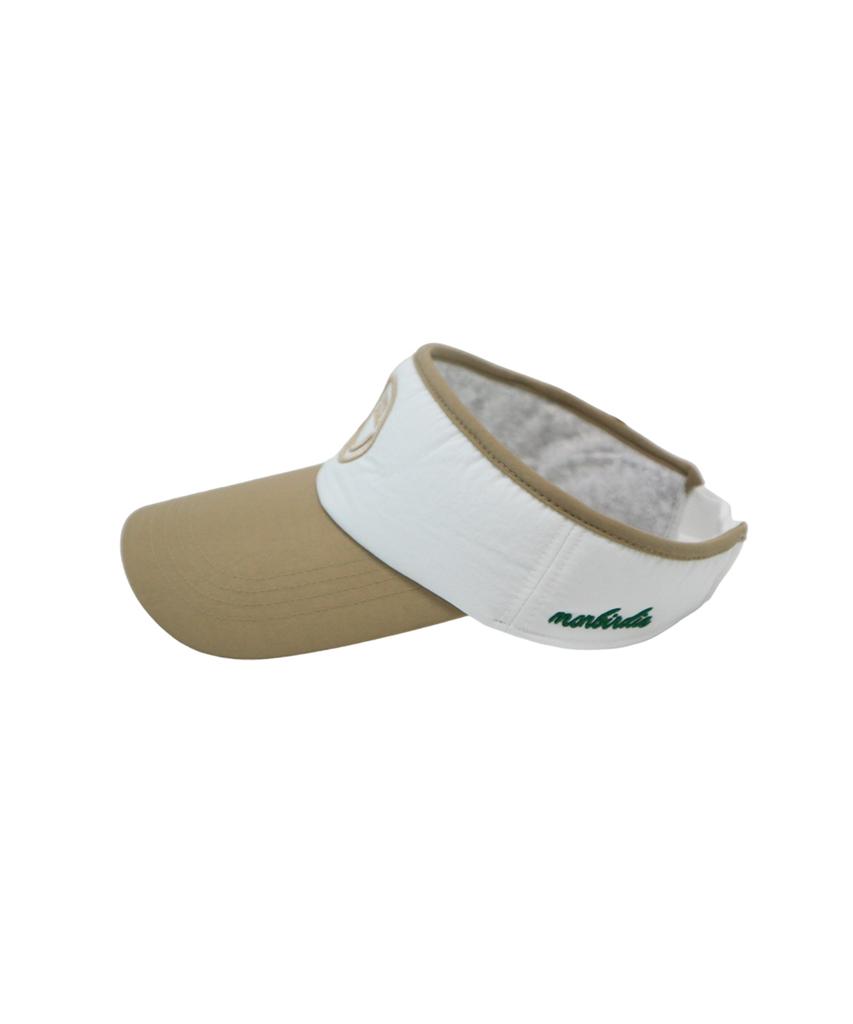 MONBIRDIE GOLF Smile Sun Visor Beige