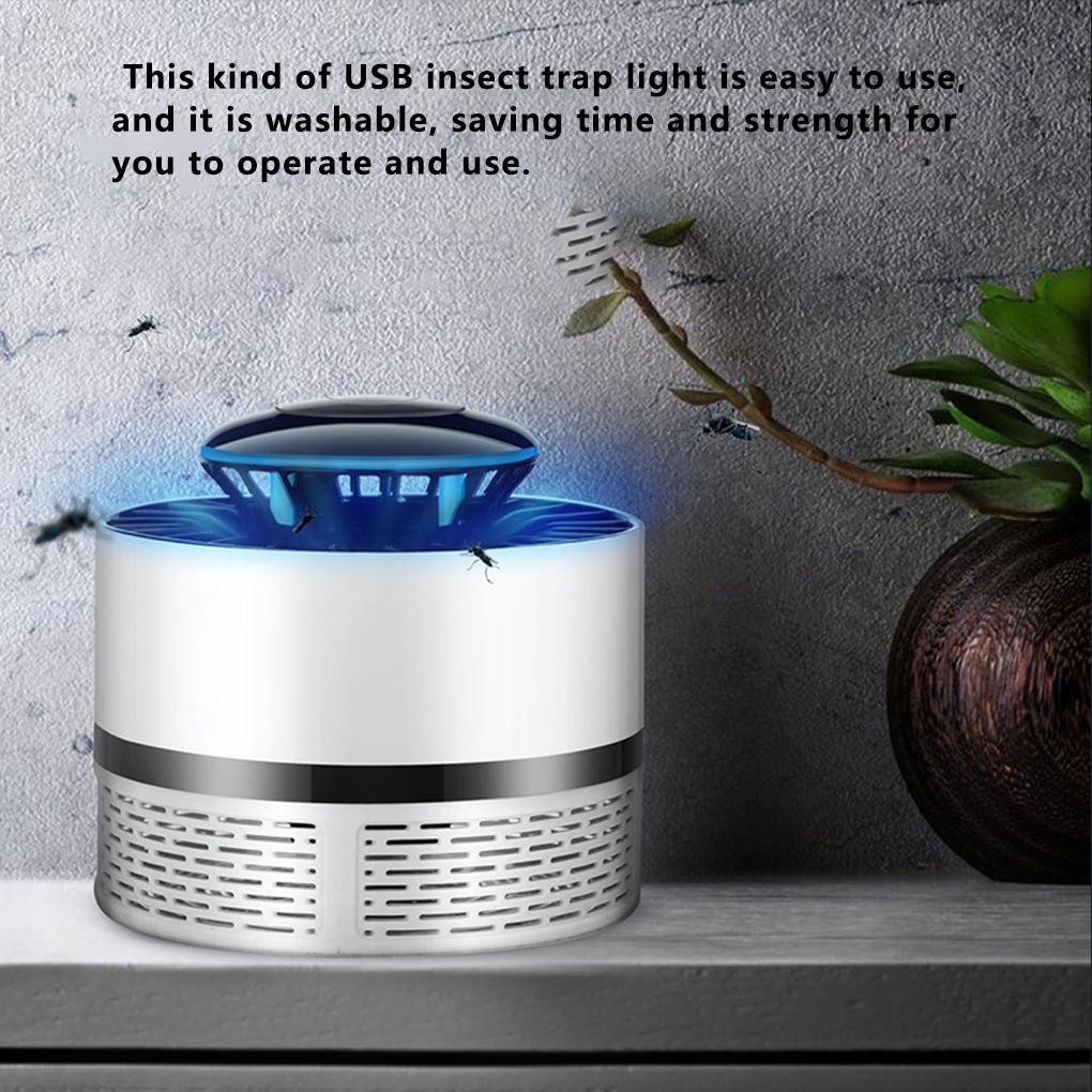 Electric LED Mosquito Lamp Anti Mosquito Trap USB Rechargeable