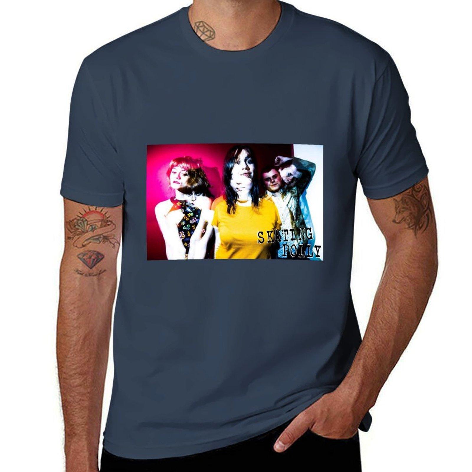 Skating Polly Tshirt Moisture Wicking Quick Dry Tee S