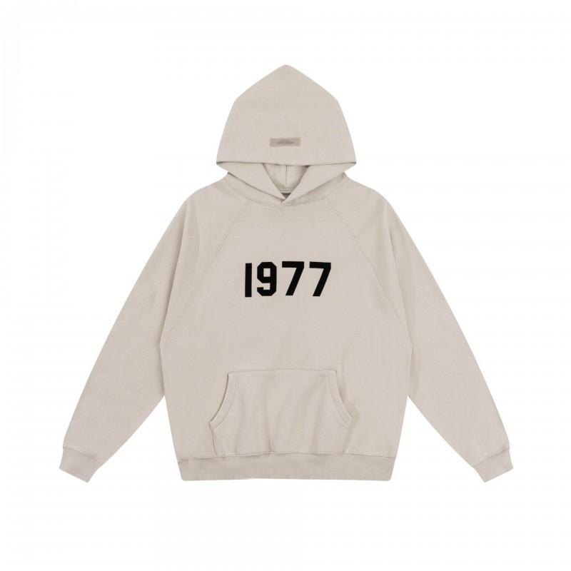 Unisex Oversized Hooded Sweatshirt With Flock Letter Print Soft Cotton Blend Warm Lined