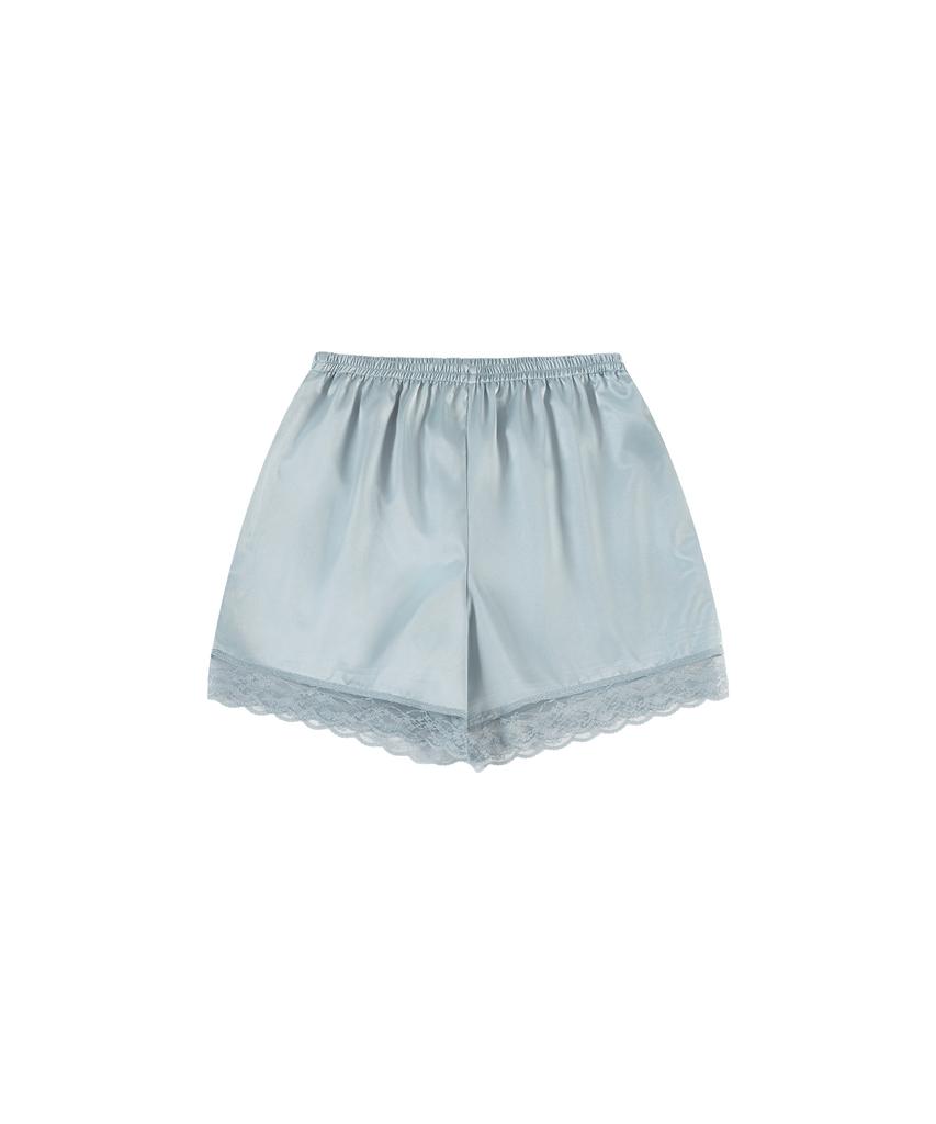 Banwonateullie P3308 Lace Silky Shorts_Powder Blue