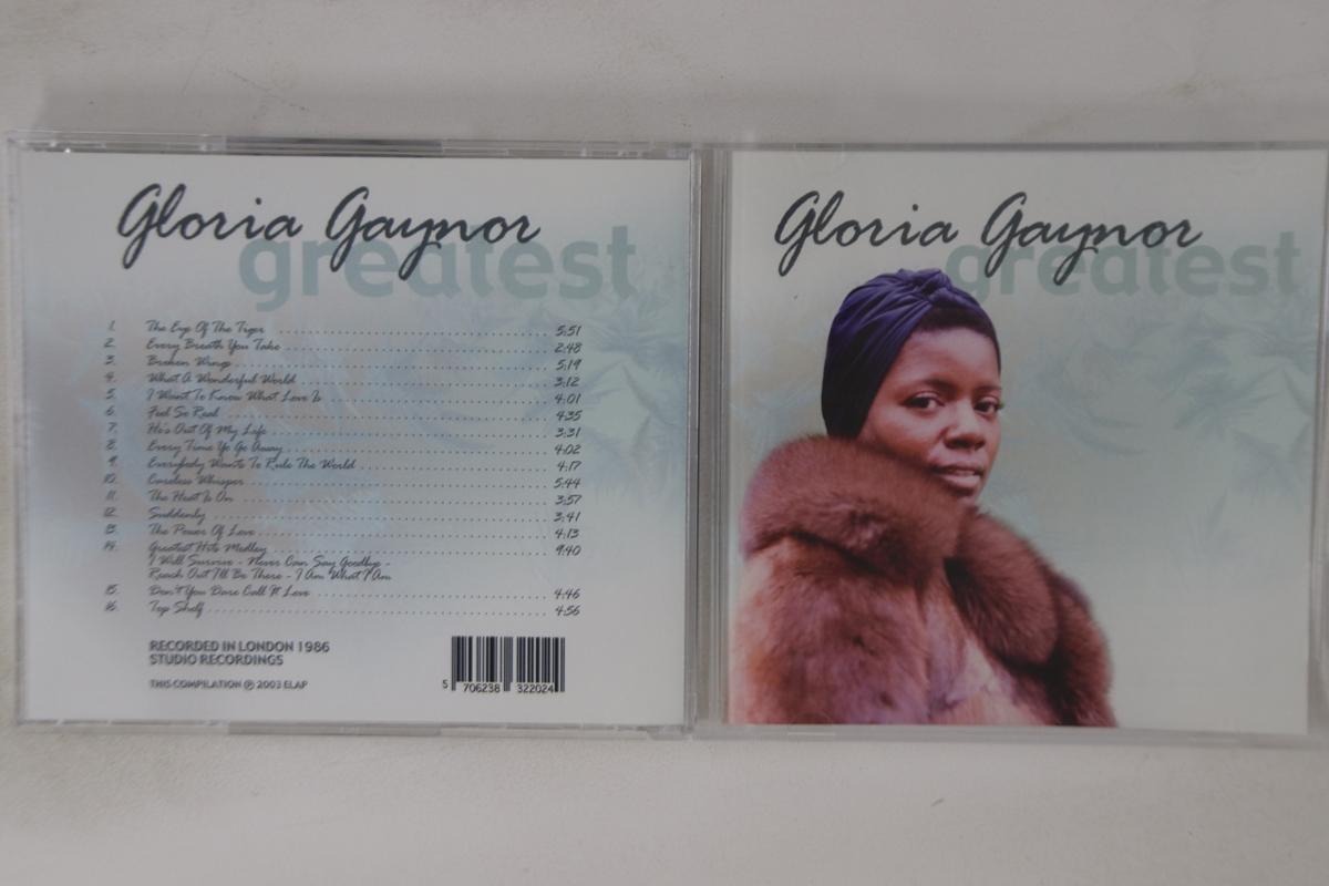 

CD GLORIA GAYNOR - Greatest 50173902 ELAP Europe Soul/Funk Used