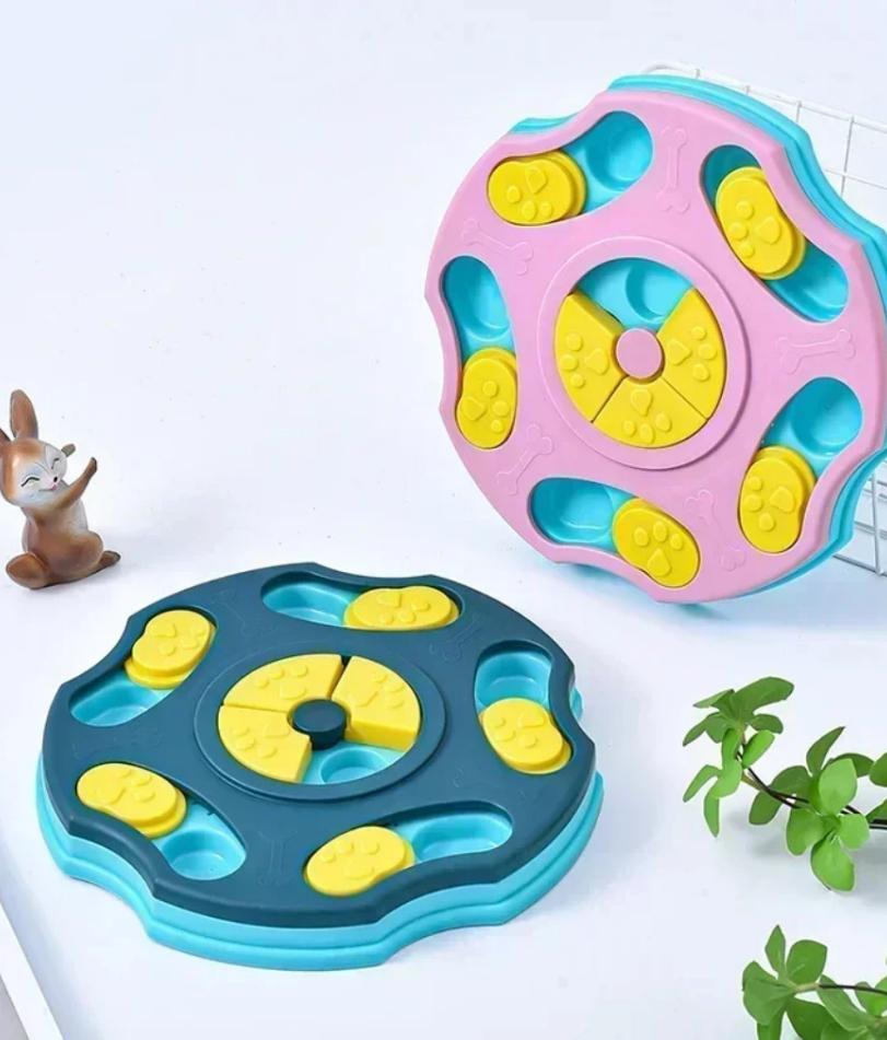 Dog Puzzle Toys Slow Feeder Interactive Increase Puppy IQ Food Dispenser Slowly Eating NonSlip Bowl Pet Cat Dogs Training Game
