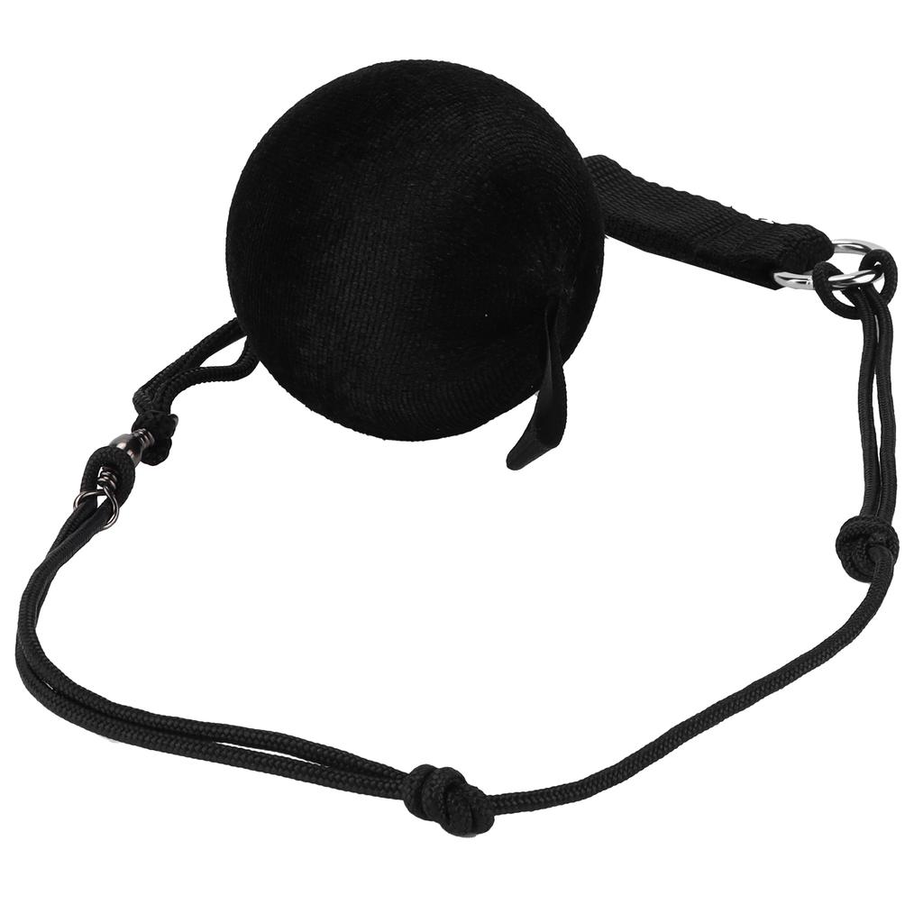 Dance Prop Soft Adjustable Chain Black Poi Chain Ball for Women Belly Dance Training Performance