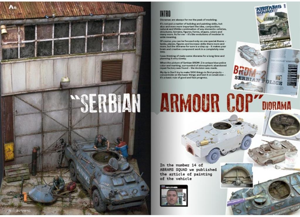 Pla Editions Dioramag Special Crossover Modern Warfare Diorama Model Collection (English Version) DIO_S03