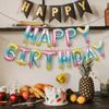 13pcs Birthday Balloon Rose Gold Color Foil Letter Balloons Set Happy Birthday Decoration Globos Kids Party Supplies