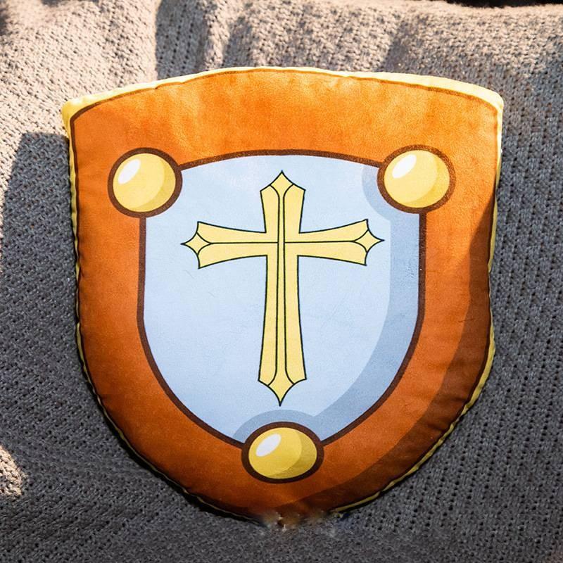 Sword Shield Plush Stuffed Toy Carton Doll Room Decoration Kid Gifts Birthday