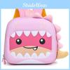 Toddler Dinosaur Egg Shell Backpack With Red Green Pink Colors For Education And Travel
