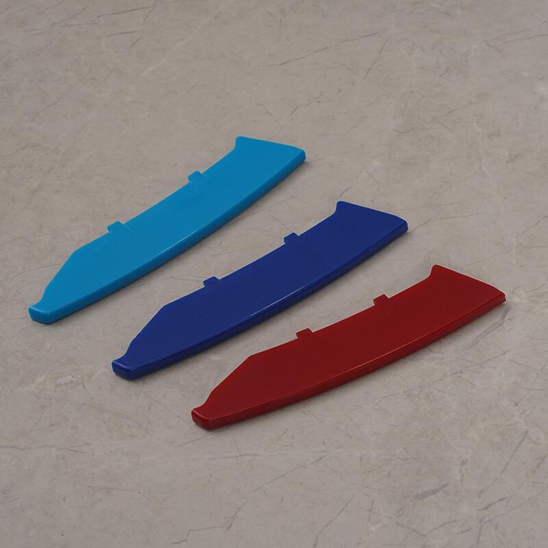 Car Front Grille Grill Cover Strips Clip Trim For BMW 3 Series E90 E91 12BAR
