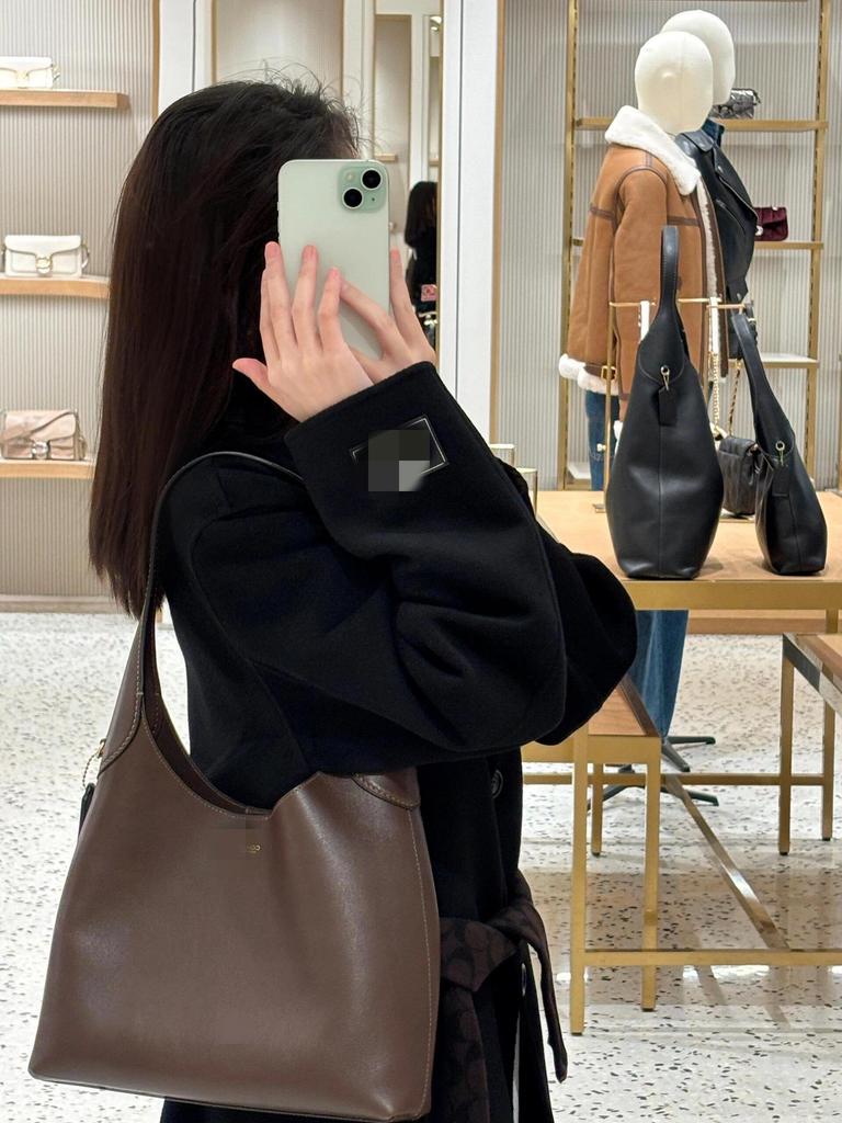 Koujia Genuine Leather Retro Shoulder Bag