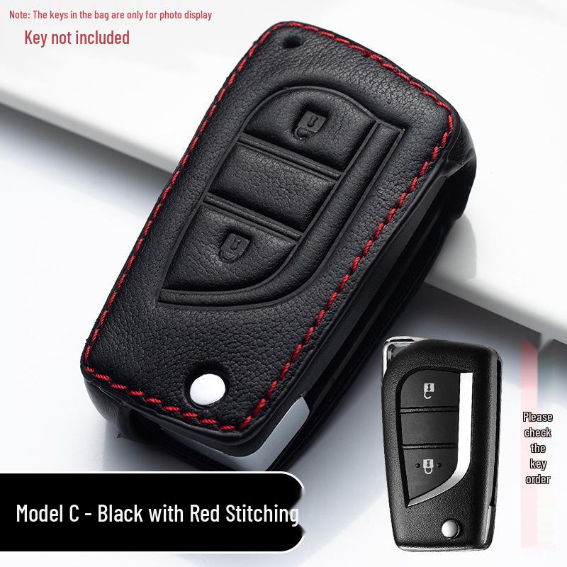 Toyota Key Case for Corolla, Camry, RAV4, IZOA, Yaris, Highlander, Levin
