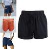 Stilvolle Damen Locker Mini Kordelzugshorts Mit Taschen Für Lässigen Komfort