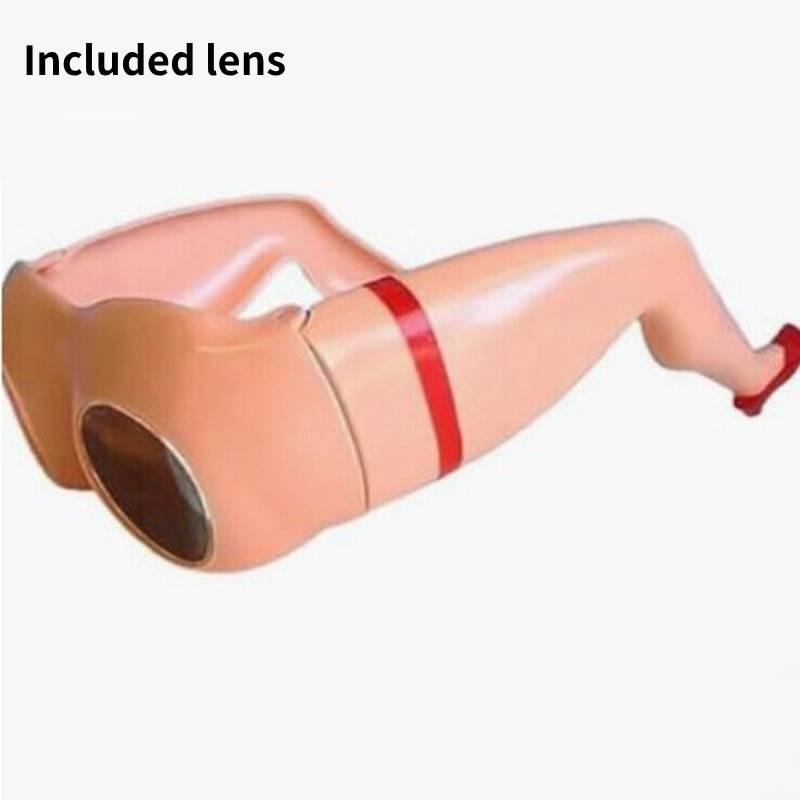 Причудливые солнцезащитные очки для ног и ягодиц для веселого и причудливого образа