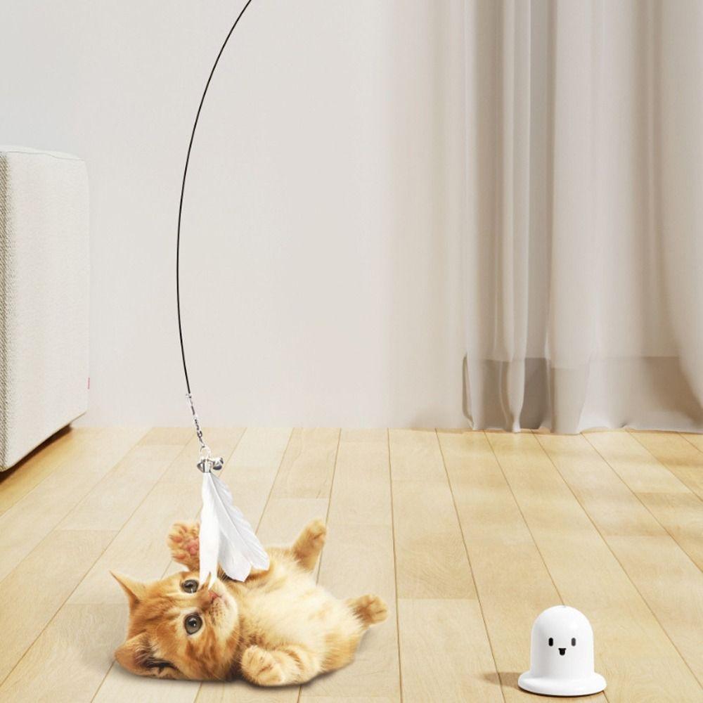 Bite Resistant Cat Badminton Stick Self-amusement Cat Interactive Toy  Pet Supplies