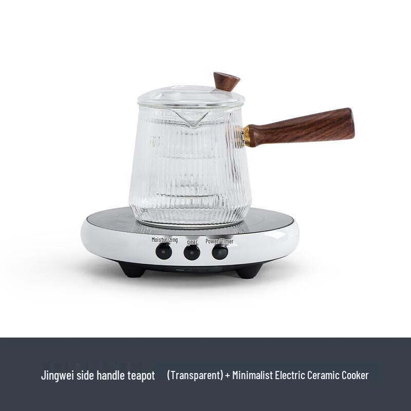 

Nanshan Xiansheng Jingwei Glass Teapot & Electric Stove Set