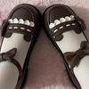 British Style Lolita Shoes Bow Round Head Japanese Mary Jane Lolita Flat Women's Shoes Retro Jk Single Shoes