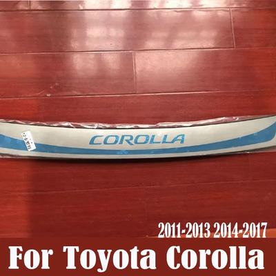 For Corolla 2011-2013 2014-2017 Rear Guard Plate, Ultra-thin Mirror Surface Trunk Pedal Car Accessories