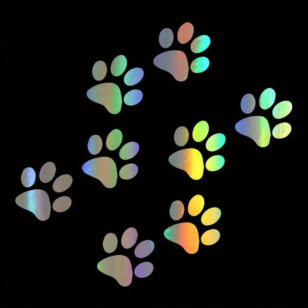 

Paw Print Sticker, Car Body Decals, Personalized Scratch Stickers, Footprint Car Stickers one-size