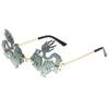 12Styles Chinese Dragon Shaped Sunglasses Metal Frame Rimless Sun Glasses Party Decor Glasses for Women Men UV400 Protection