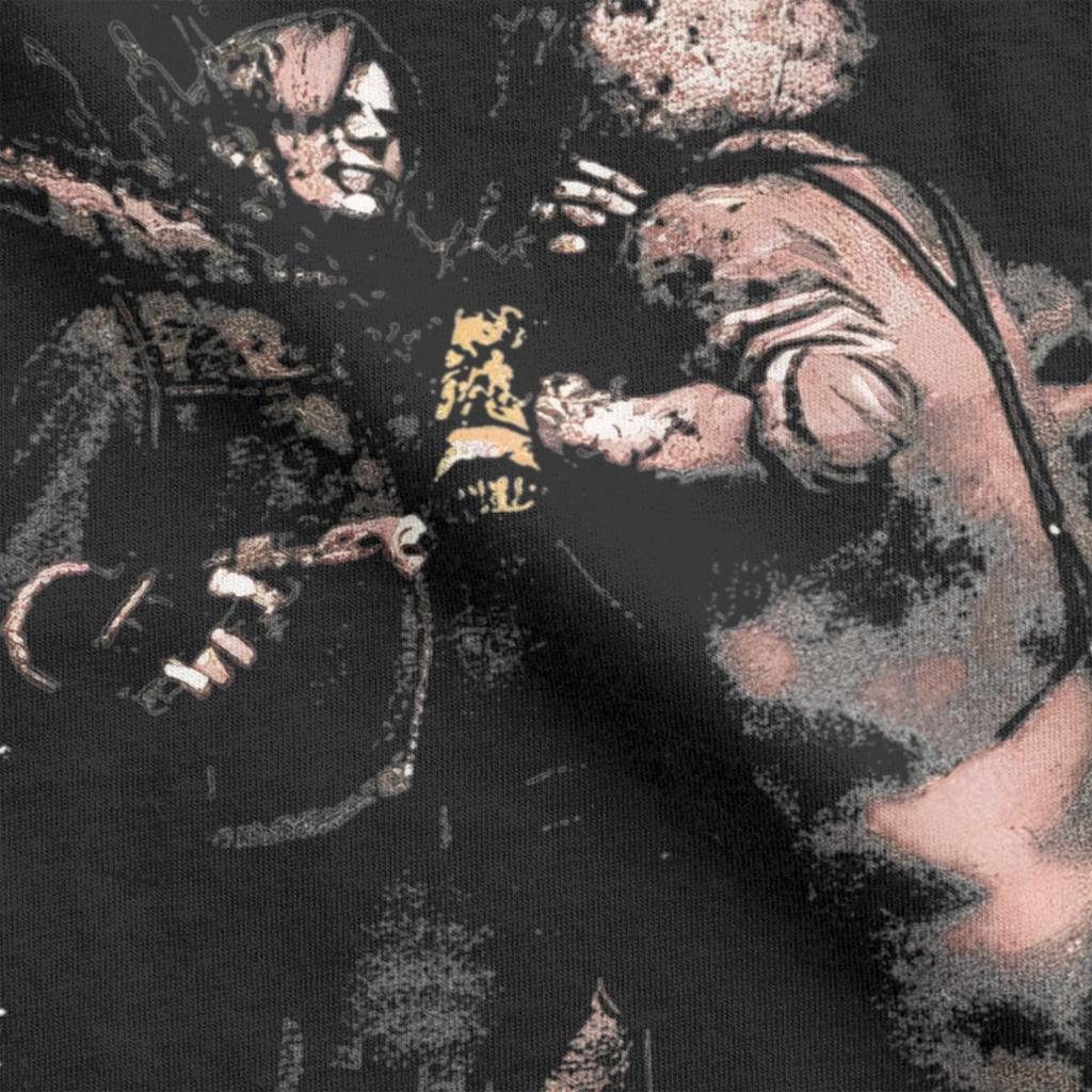 Novelty RE4 The Chainsaw Game T-Shirt for Men Women Crew Neck Cotton T Shirt RE4 Resident Evils Short Sleeve Tees Plus Size Tops