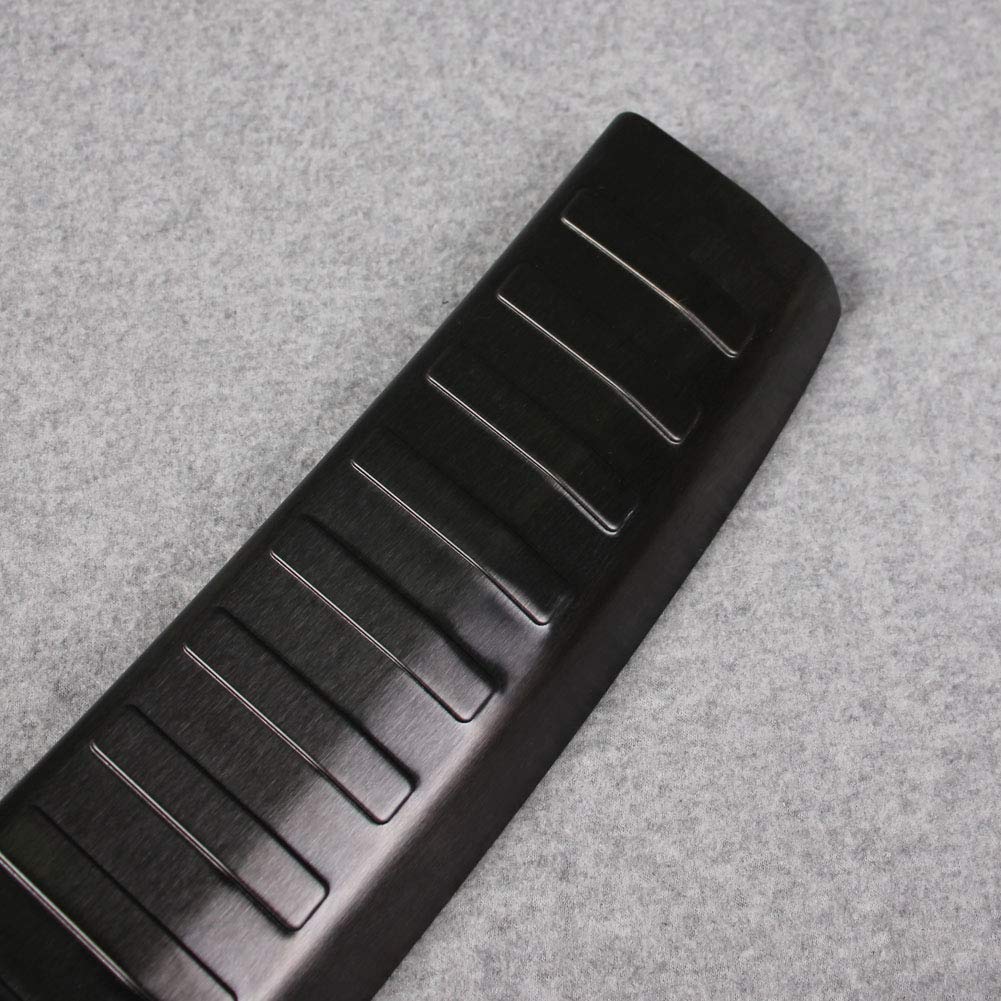 RUIQ Stainless Steel Interior Luggage Kicking Plate Rear Inner Scuff Guard Protective Designed Exclusively for the New Mitsubishi Delica Standard