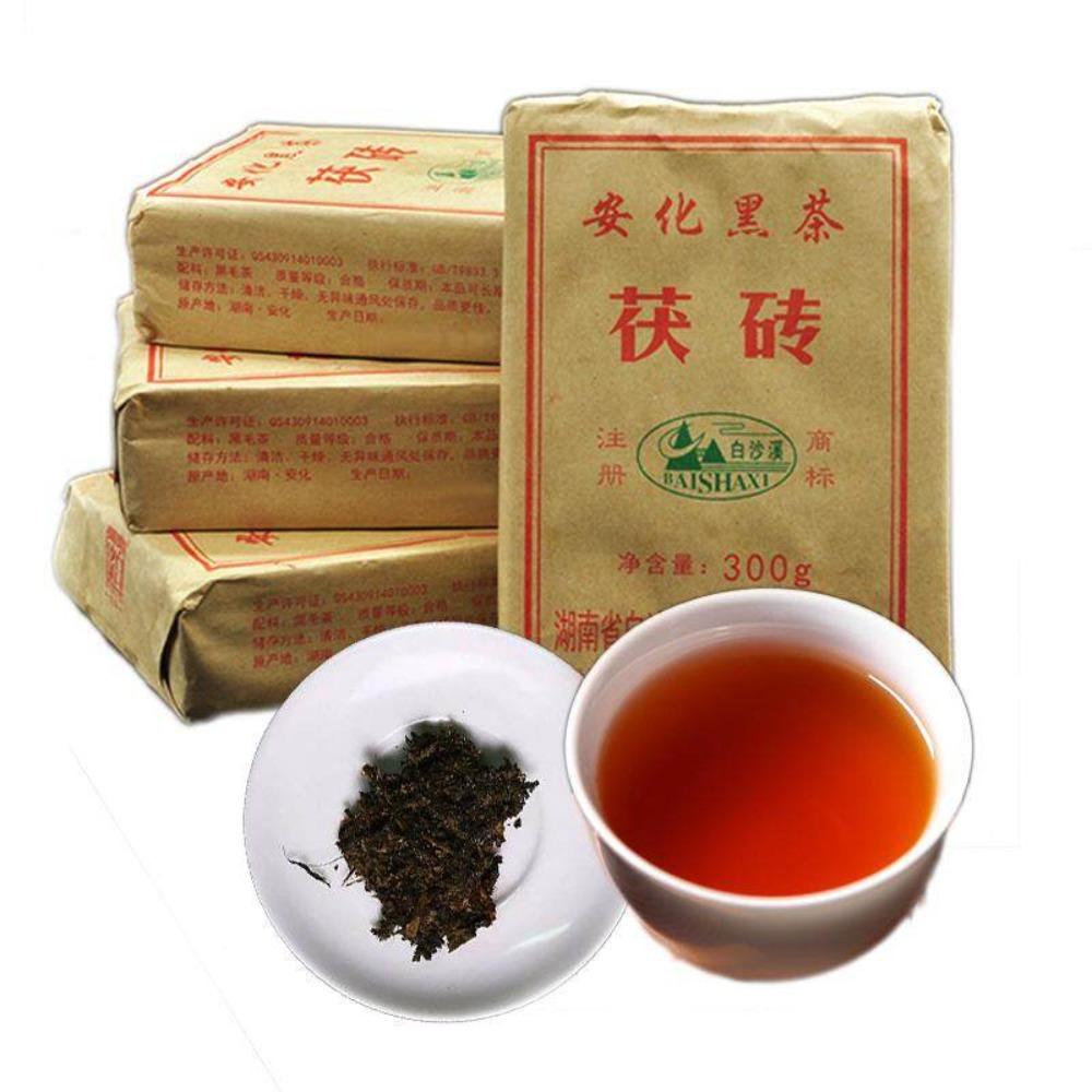 Organic Fu Zhuan Brick Tea 300g Anhua Dark Tea Natural Digestion Health Energy 01