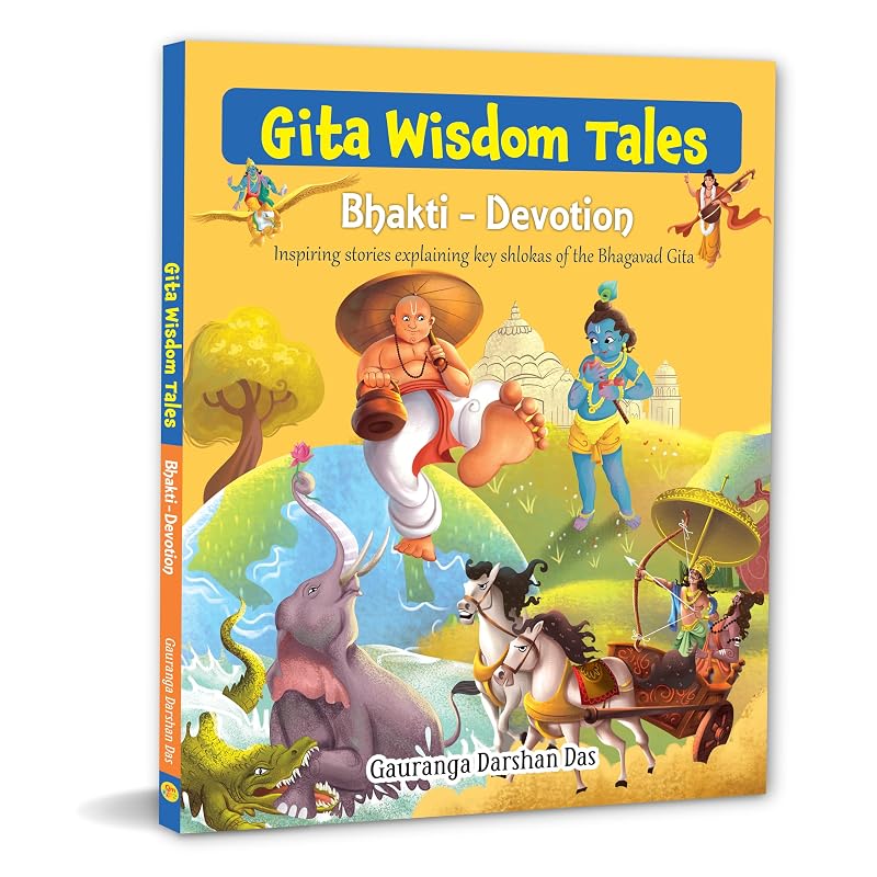 Gita Weisheitsgeschichten: Sammlungen von Büchern Boxset Religiöse Bücher für Kinder