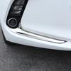 For Hyundai Elantra 2016 2017 2018 ABS Chrome Car Rear Fog Light Lamp Frame Cover Front Foglight Eyebrow Trim Decoration Sticker