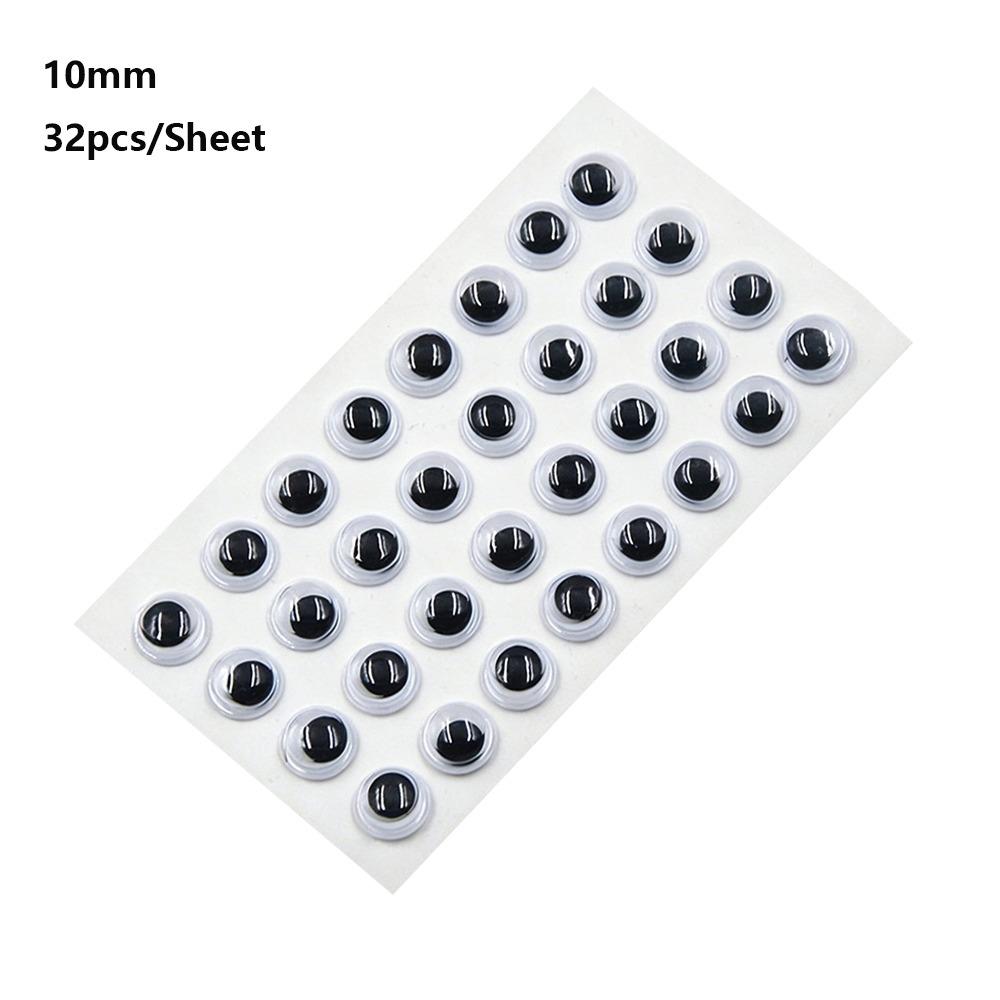 1Sheet Plastic Dolls Activity Eyes 3D Kindergarten Handmade Dolls Eyes
