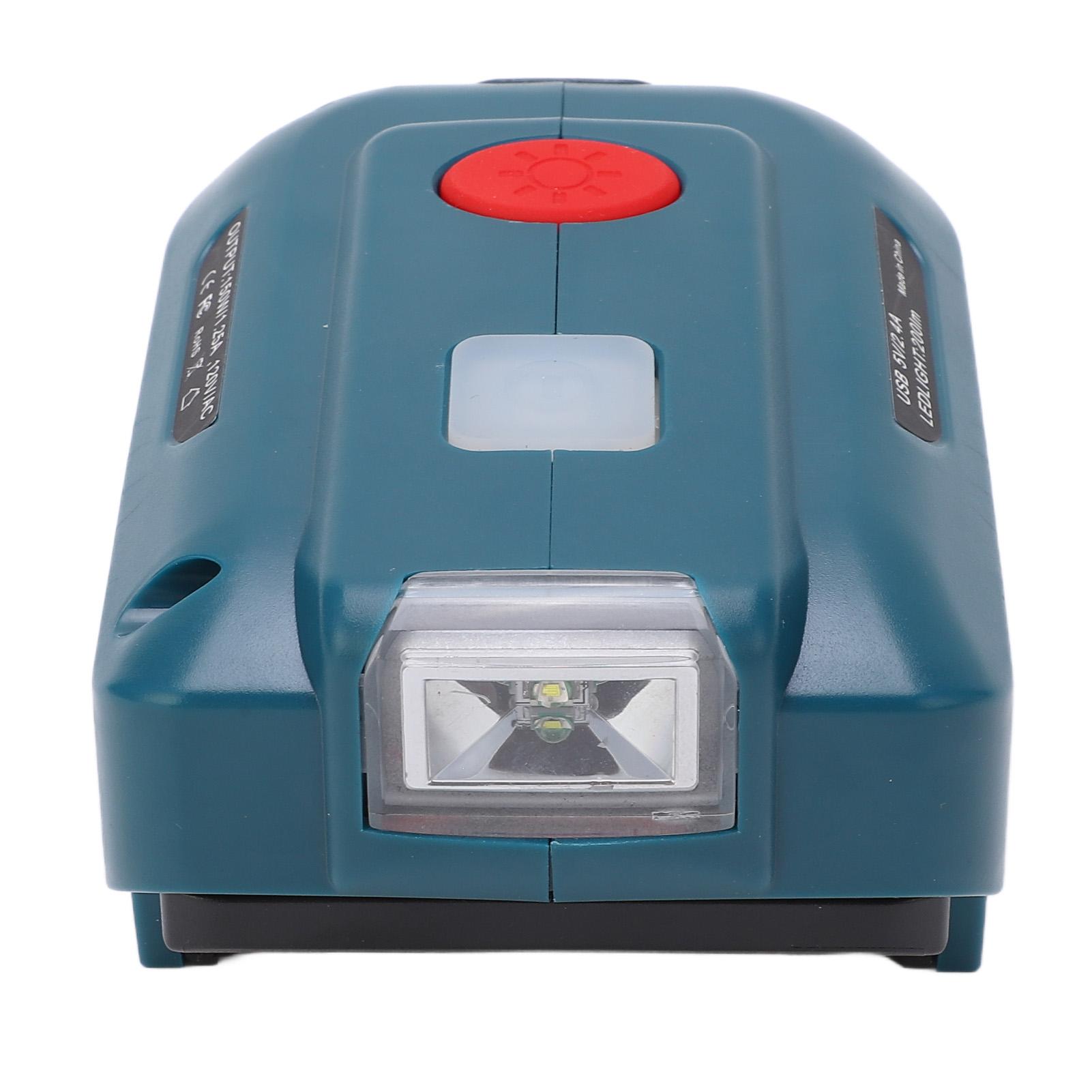 

Инвертор питания от аккумулятора постоянного тока 18 В в переменный ток 120 В 150 Вт 2 выхода USB для кемпинга на открытом воздухе электрический инструмент