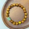 Natural Wooden Beaded Bracelet for Men 10mm Round Beads Sandalwood Bangle