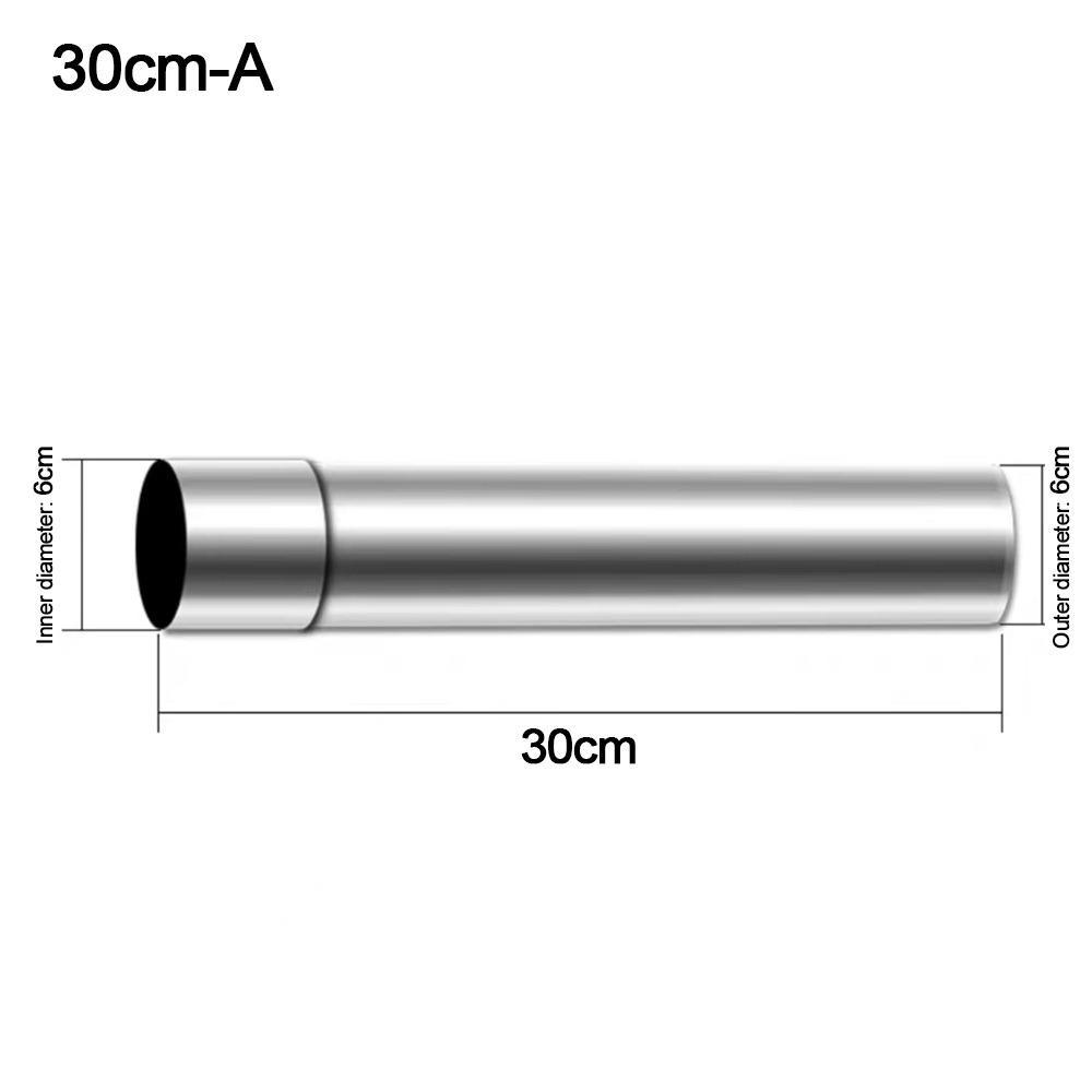 Diameter 6CM Chimney Pipes Stainless Steel Stove Pipes Flue Extension Tube  Tents