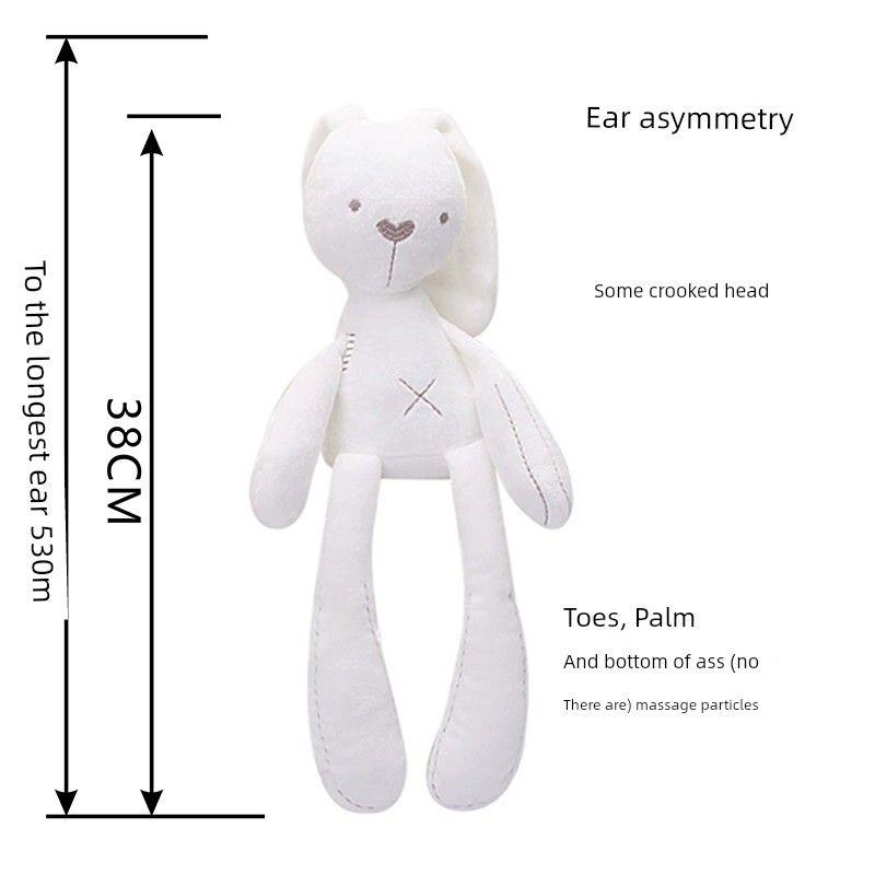 

Sleeping Companion Doll Comfort Toy Sleeping Rabbit Baby Sleeping Doll Long Legs Bugs Bunny Muppet White short plush ugly adorable rabbit