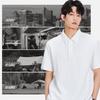 MINISO Men's 2026 Summer Waffle Polo Shirt