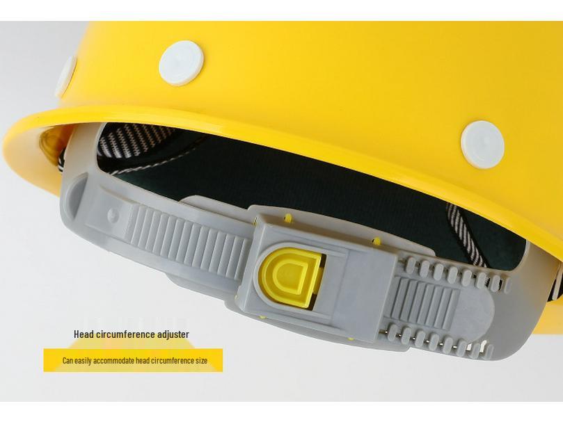 National Standard Thickened Fiberglass Construction Helmet with Logo Printing