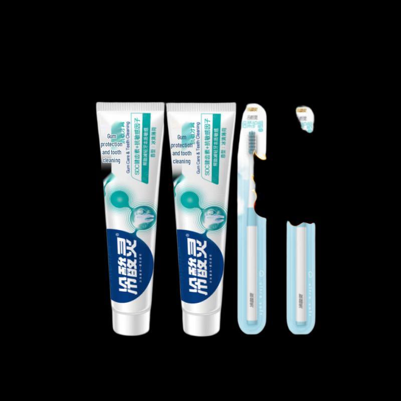 Набор зубных паст Leng Suan Ling Gum Protect & Anti-Sensitive