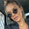 Non-polarized Retro Trendy Irregular Small Frame Rhombus for Metal Frame Women Men Sunglasses Travel Beach Women Sun Glasses
