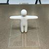 Meccha 3D Chameleon Figurka Malovatelná Nastavitelná Více Pozic Soška Unikátní Domácí Kancelář Stolní Ozdoba