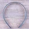 24 Stück/Los Satin Kunststoff Stirnband Einfarbig Haarbänder Kinder Schlichtes Haarband Kopfreifen Haarschmuck Für Frauen 15MM Breit