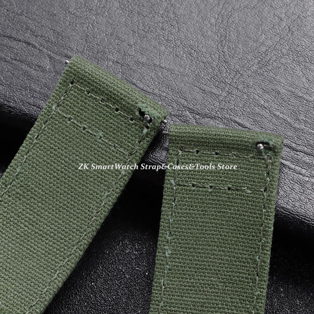 Nylon Uhrenarmband 20mm 22mm für Huawei Gt3/4 Band Nylon Canvas Armband Herren Damen Weich Sport Wasserdicht Armband Zubehör