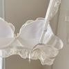 White Lace Bras For Women Backless Underwear Adjustable Lingerie For Lady Bras
