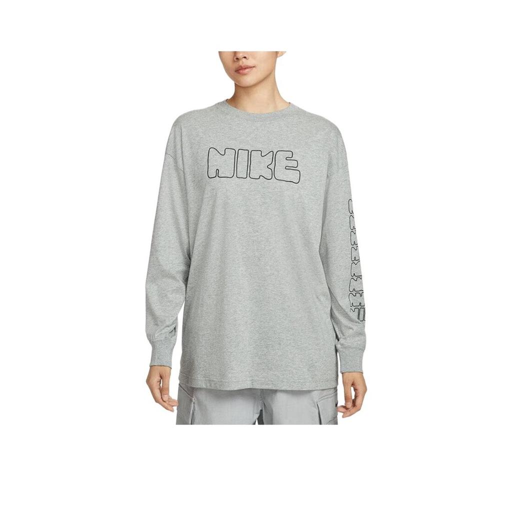 Nike Casual Breathable Round Neck Long Sleeve T-Shirt Women Tops II0461-063