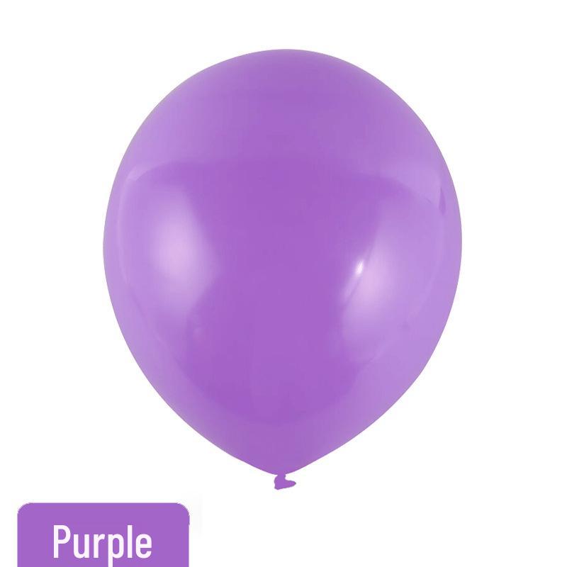 10-Inch Candy Color Latex Balloons for Weddings & Birthdays - 2.2g