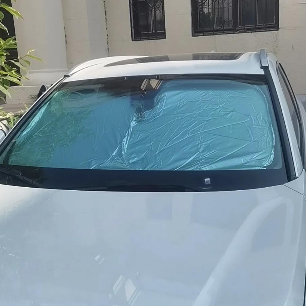 Für Kia Stonic Auto Windschutzscheiben Sonnenschutz Blocker Reflektor Auto Fenster Visier Schild Abdeckung Faltbarer Sonnenschirm 1 Stück
