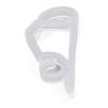 100pcs Christmas Lights Gutter Clips Reusable Waterproof Frostproof Plastic Gutter Clips String Light Hooks for Party  