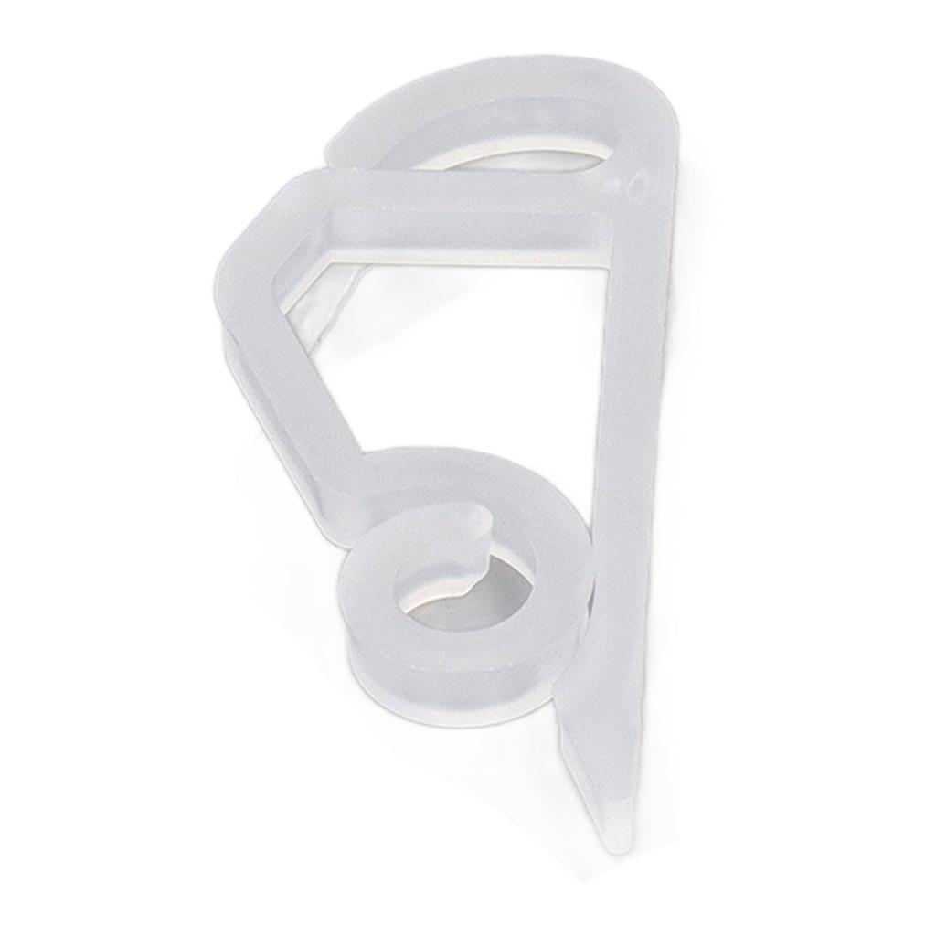 100pcs Christmas Lights Gutter Clips Reusable Waterproof Frostproof Plastic Gutter Clips String Light Hooks for Party