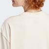 Adidas Originals Trefoil Tee Dress Cartoon Logo Print Sports Comfortable Casual Round Neck Short Sleeve Dress Women Dresses Wonder-White IN4138