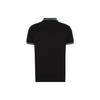 Calvin Klein Solid Color Letter Embroidered Short Sleeve Polo Shirt Men Tops Black J323201-BEH