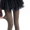 Gray Heart Bow Hollow Jacquard Patterns Women Stockings Sweet Girls Thigh High Stockings Women Tights Lingerie Pantyhose Female